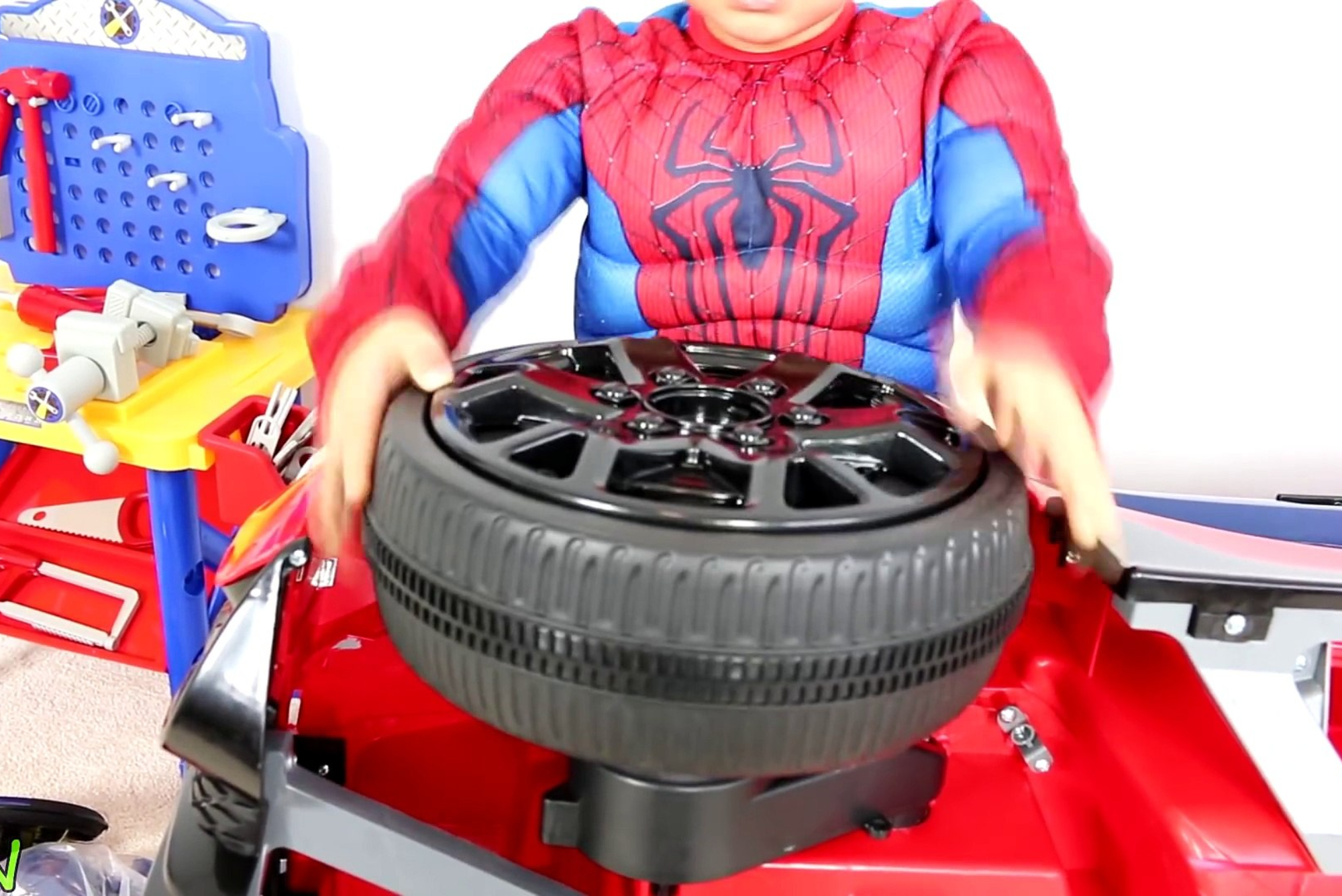 Spider Man 6v Super Car